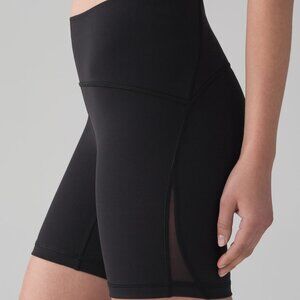 RARE Discontinued NWT Lululemon Train Times Short *6" in Black - Size 6